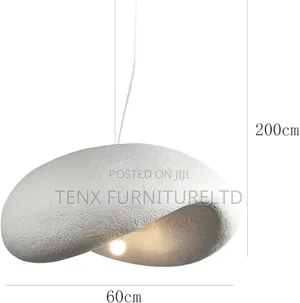 Modern Concrete Chandelier