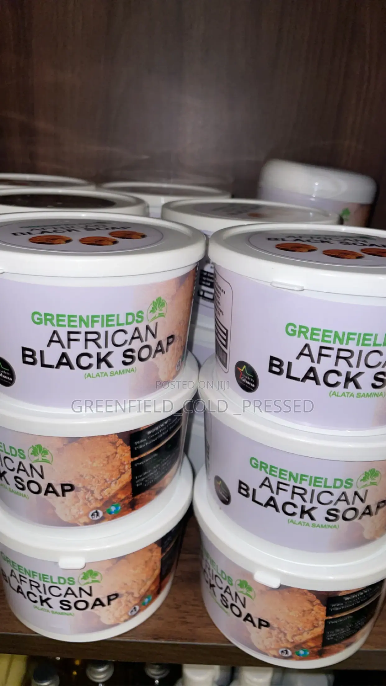 African Black Soap 500g