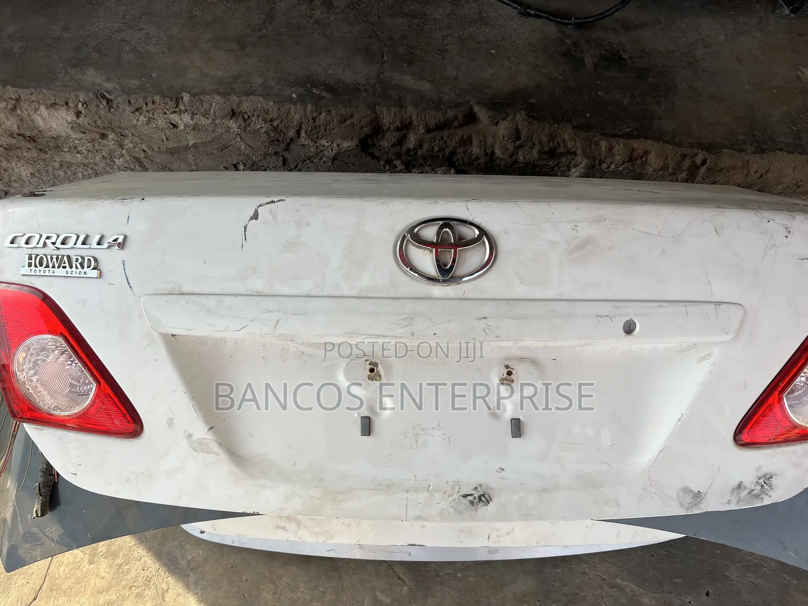 Toyota Corolla 2009-2010 Boot