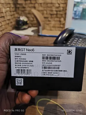 New Realme GT Neo 5 256 GB Silver