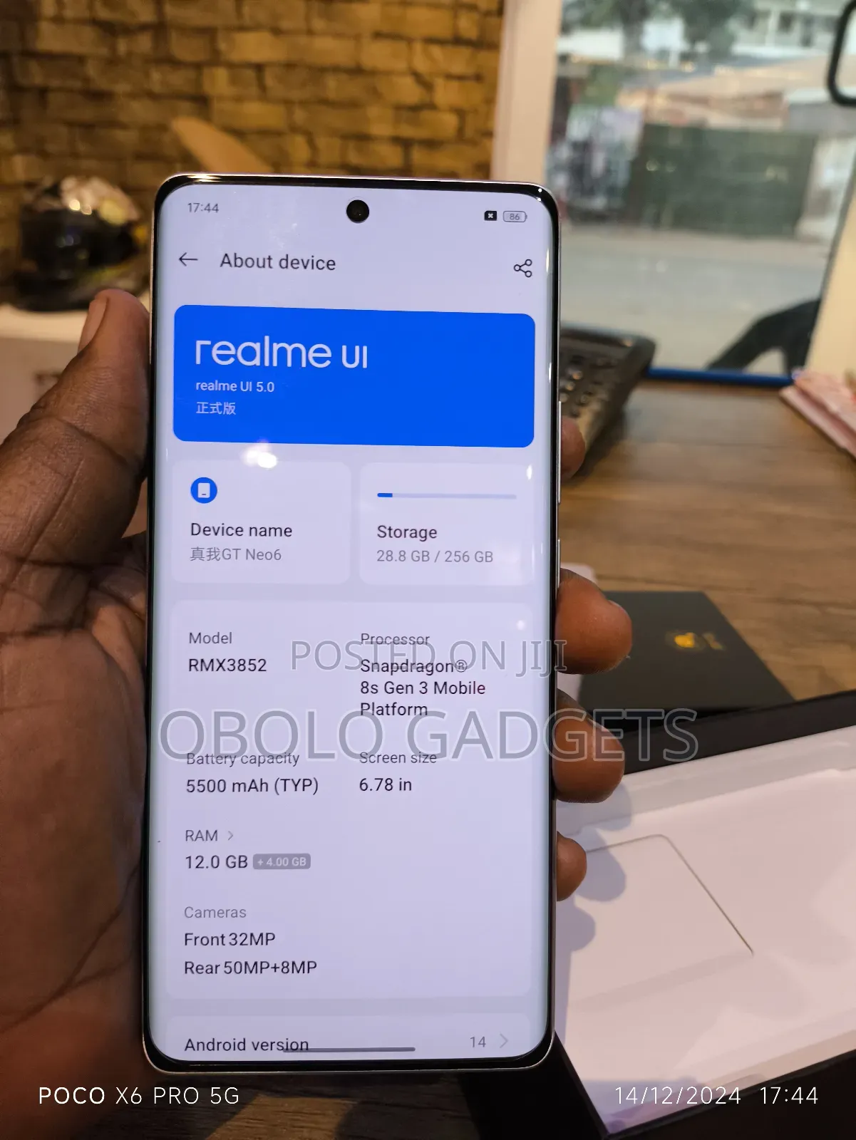 New Realme GT Neo 5 256 GB Silver