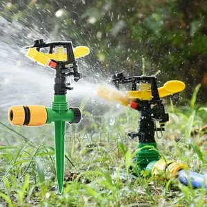 Adjustable Impact Sprinkler With Rotating Jet Sprinkler