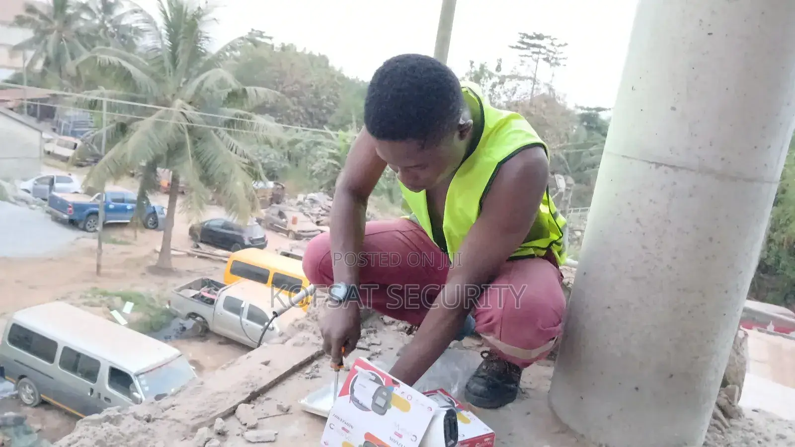 Certified CCTV Engineer in Knust