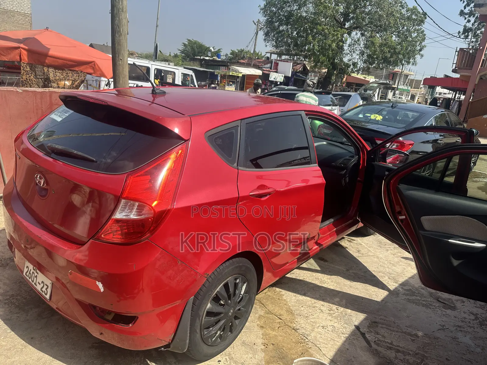 Hyundai Accent GS 2012 Red