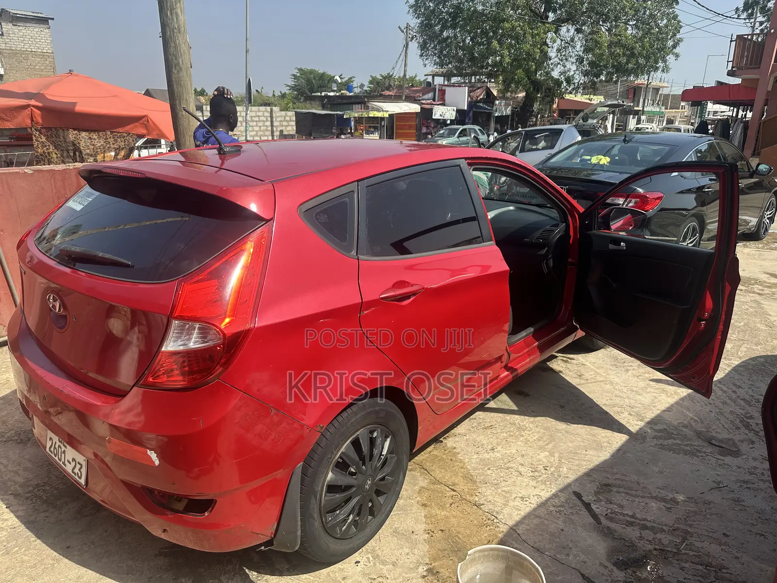 Hyundai Accent GS 2012 Red