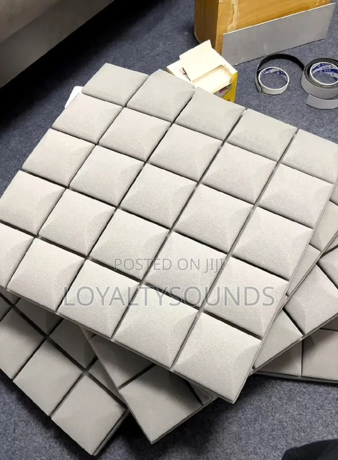 15pcs Acoustic Foams 50cm X 50cm