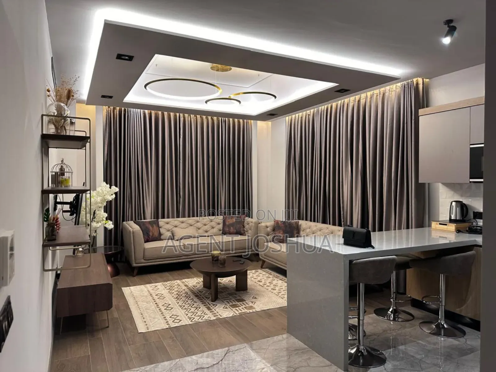 Furnished 1bdrm Apartment in Diamond City, Cantonments for rent