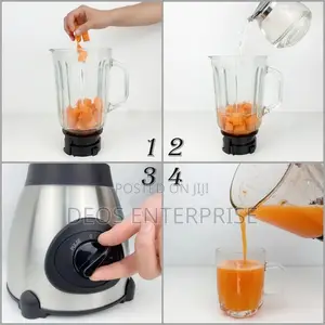 2 in 1 Household Smoothie Kand Wuud Blender