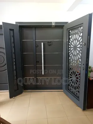 Elegant Metallic Door Indoor Security Door