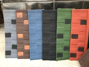 Multicolor Shingles Made With Alu-Zinc