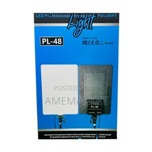 Pl-48 Touch Screen Photographic Led Fill Studio Light Remote