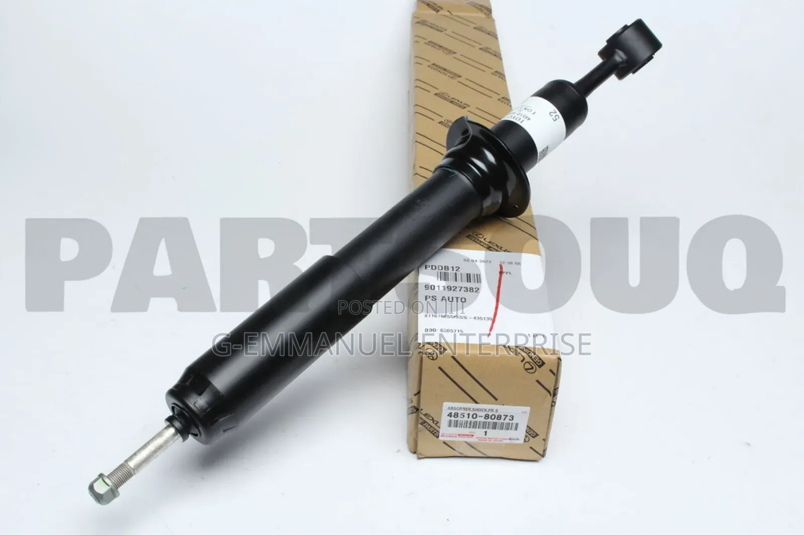 TOYOTA Land Cruiser 2013-16 Front Shock Absorbers. Original.