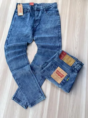 Stocks Blue Jeans Trousers for Sale