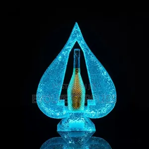 Ice Rock Ace of Spade Bottle Presenter