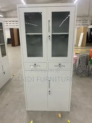Metallic Office Cabinets