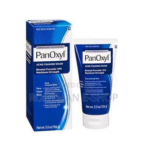 Panoxyl Acne Foaming Wash Benzoyl Peroxide 10% , 5.5 Oz