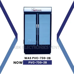 Pearl Pvc730(610ltr Two Door Showcase Refrigerator