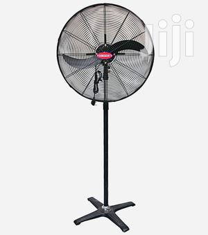 Mikachi Industrial Standing Fan – 24′′ Black