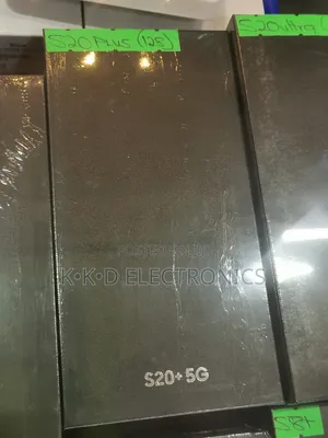 New Samsung Galaxy S20+ 5G 128 GB Black