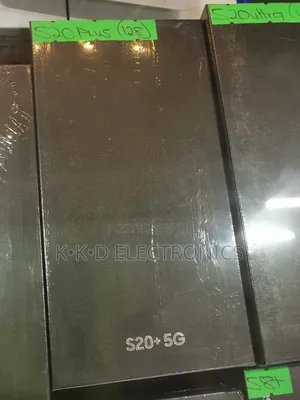 New Samsung Galaxy S20+ 5G 128 GB Black