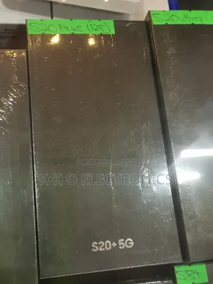 New Samsung Galaxy S20+ 5G 128 GB Black