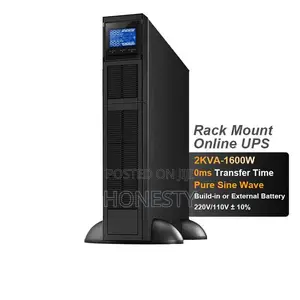 Cwups 2kva 1600W Rack-Mounted Online Ups Backup Power Supply