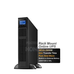 Cwups 3kva 2400W Rack-Mounted Online Ups Backup Power Supply