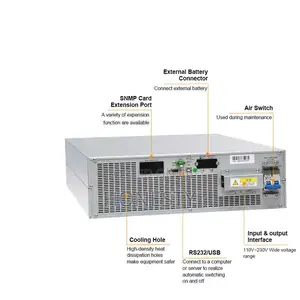 Cwups 3kva 2400W Rack-Mounted Online Ups Backup Power Supply