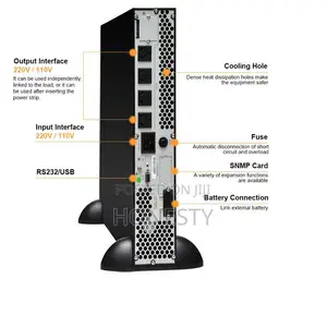 Cwups 10kva Rack-Mounted Ups Backup Power Supply for Server