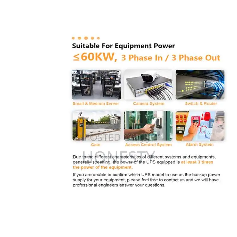 Cwups 20kva Rack Ups Backup Power Supply for Data Center
