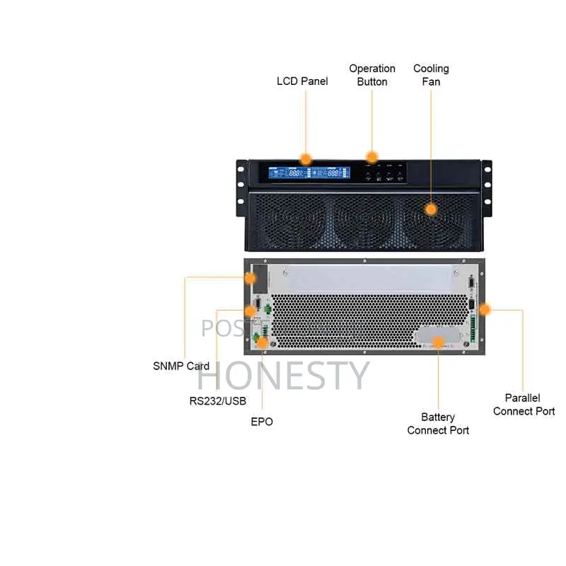 Cwups 20kva Rack Ups Backup Power Supply for Data Center