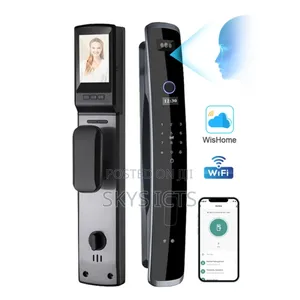 Smart Door Lock + Camera, Fingerprint + Facial Recognition
