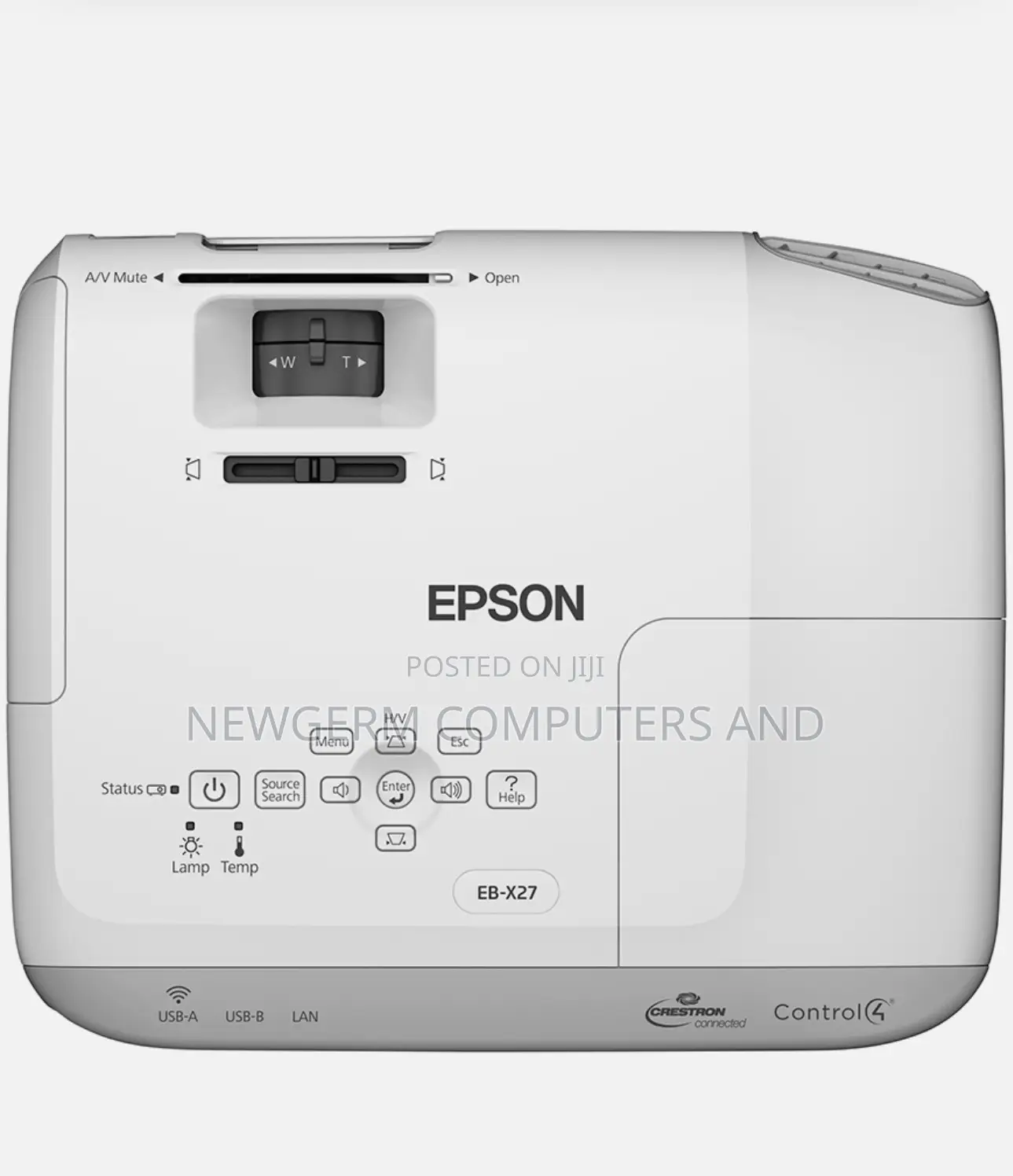 Epson Eb-X27 Projector Hdmi, Usb Ethernet Port