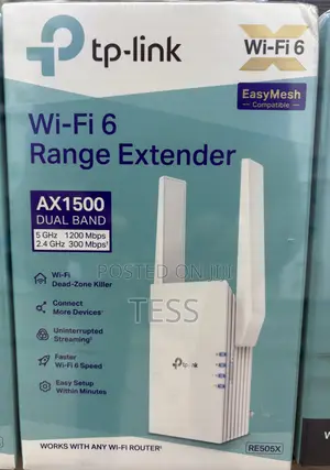 Tp-Link Re505x Wifi 6 Range Extender Dual Band