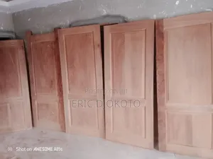 Red Wood Door
