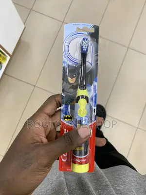 Colgate Batman Toothbrush For Kids, Battery Powered