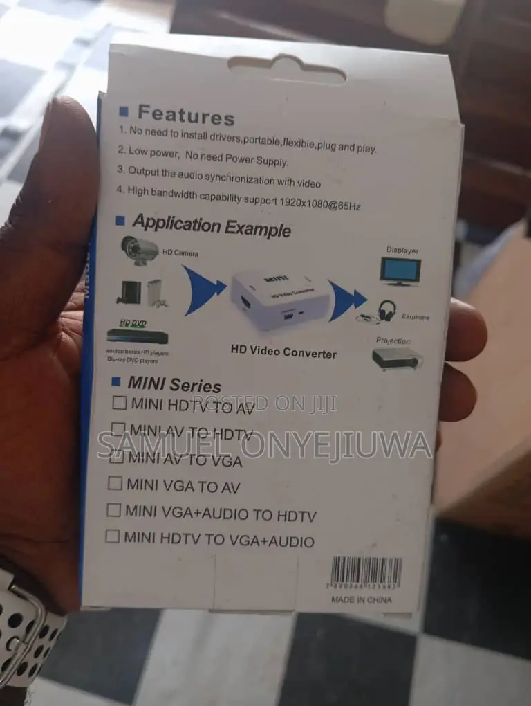 Hdmi 2 Av Converter (Mini)