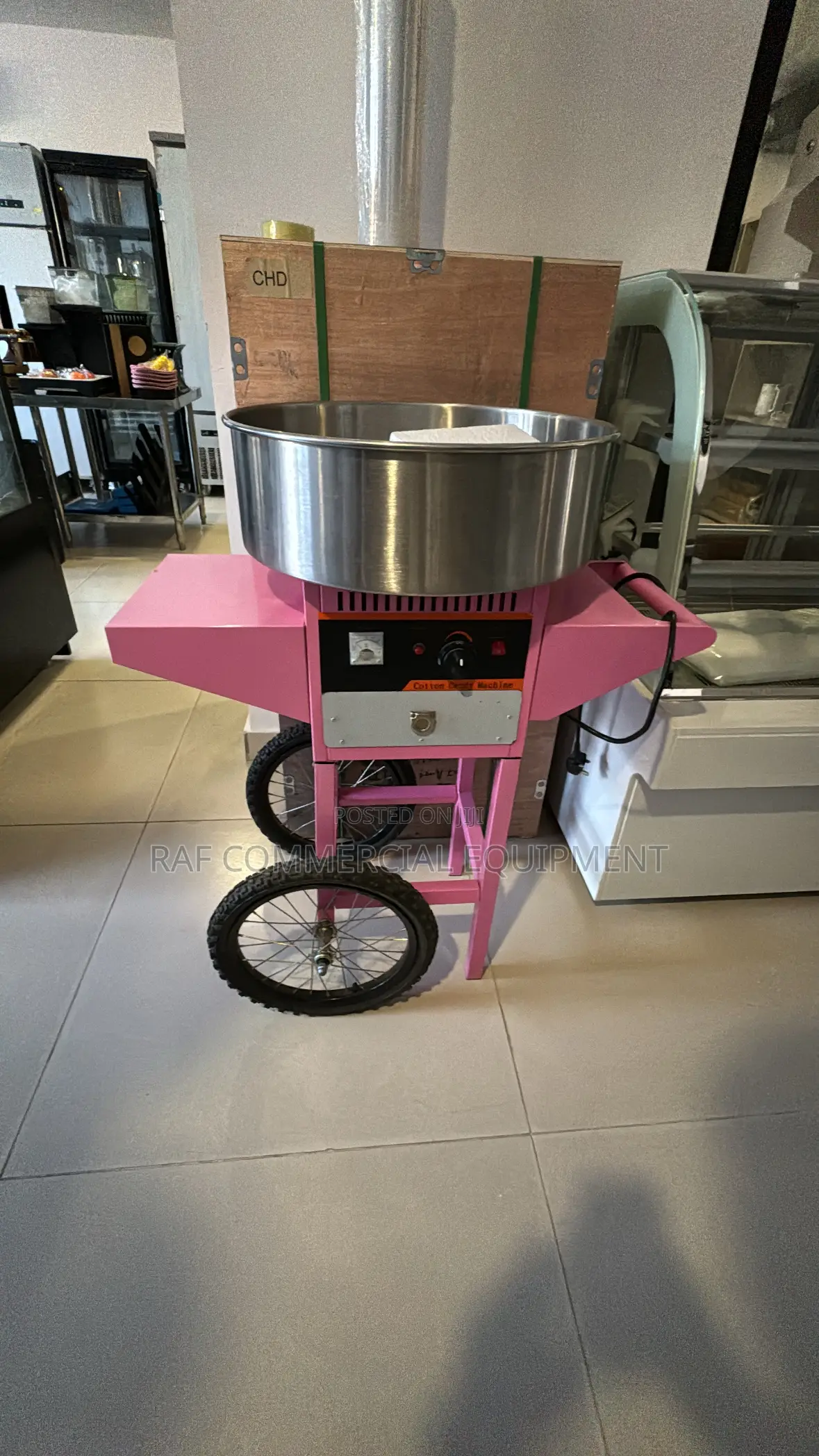Cotton Candy Machine Standing