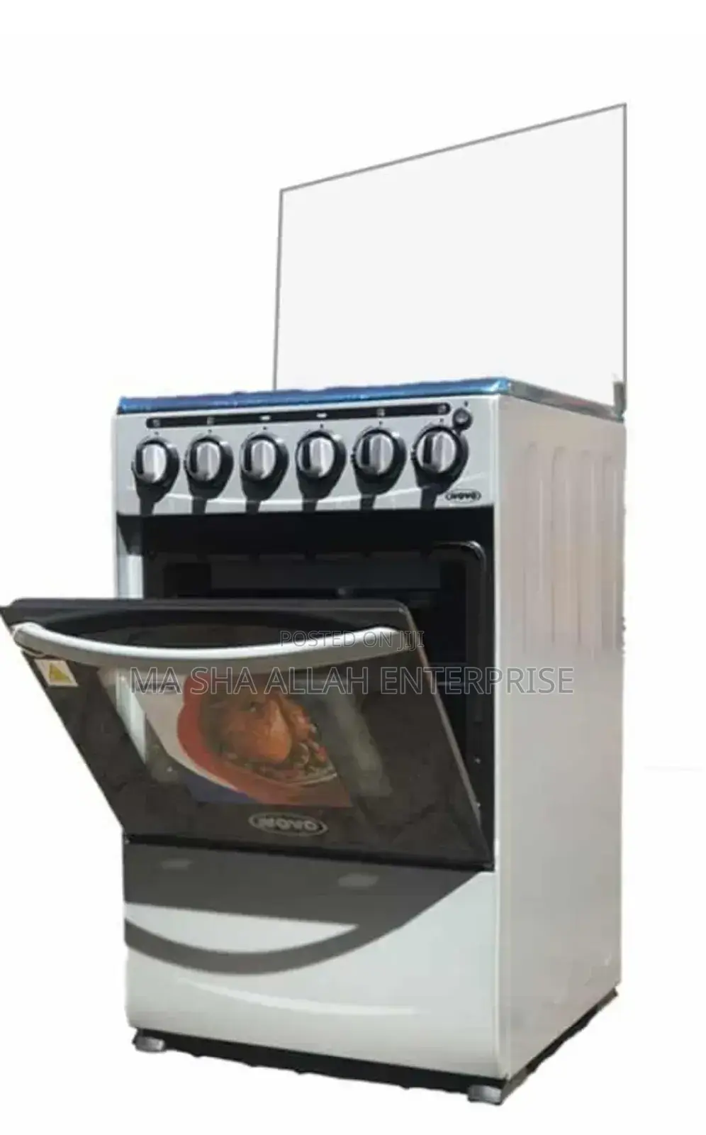4 Burner Gas Cooker Pearl