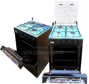 Easy Cleaning Pearl 4 Gas Burner 50×55 With Oven and Grill