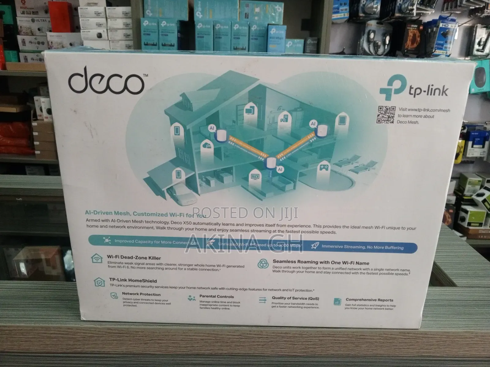 Tp-Link Whole Home Mesh System Ax3000 Deco X50