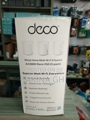 Tp-Link Whole Home Mesh System Ax3000 Deco X50