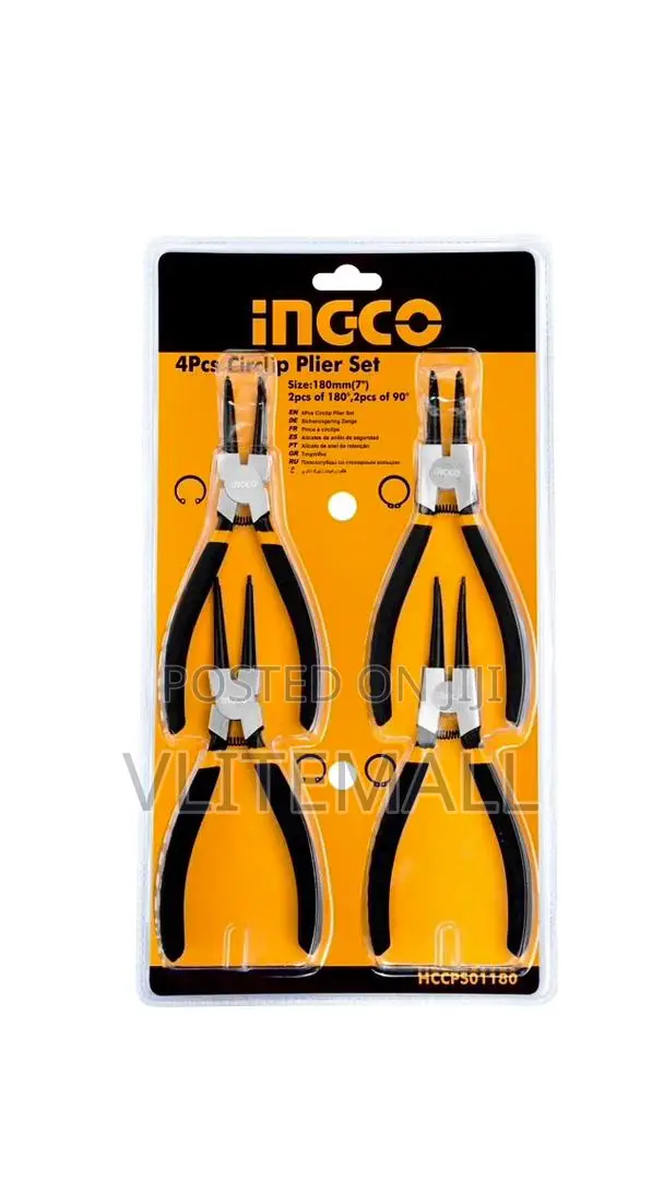 4 PCS Circlip Plier Set