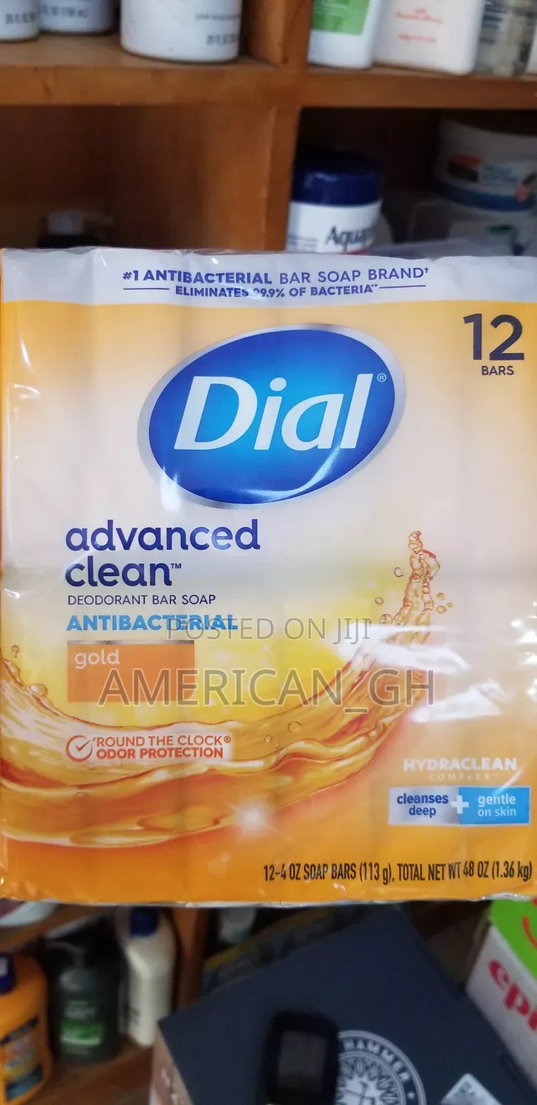 Dial Bar Soap, White or Gold ( 12pcs)