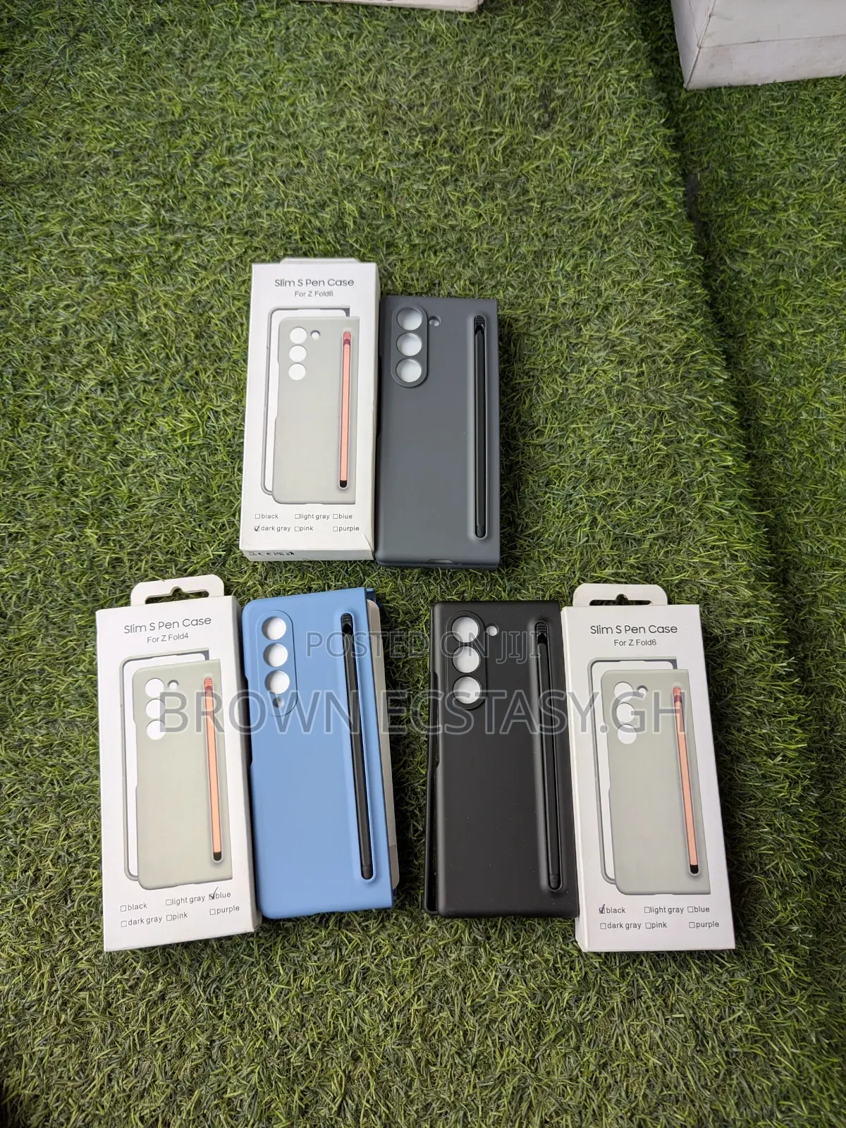 Samsung Galaxy Z Fold 3 and 6 Case With S Pen