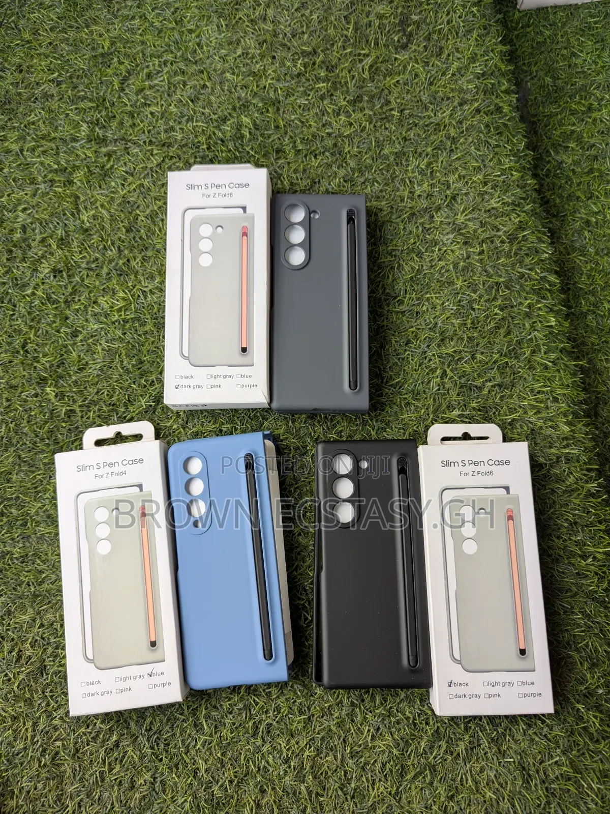 Samsung Galaxy Z Fold 3 and 6 Case With S Pen