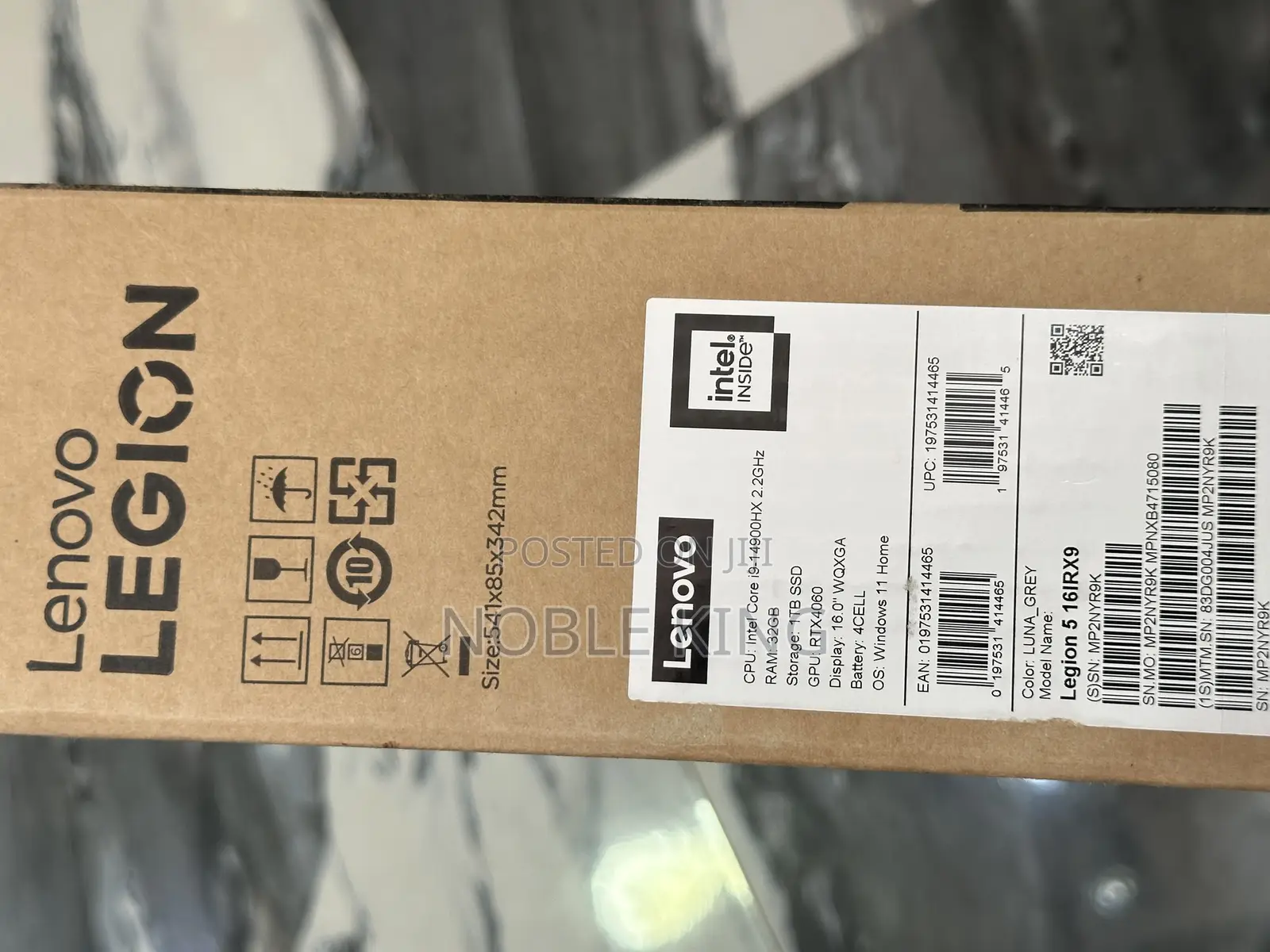 New Laptop Lenovo Legion 5 32GB Intel Core I9 SSD 1T