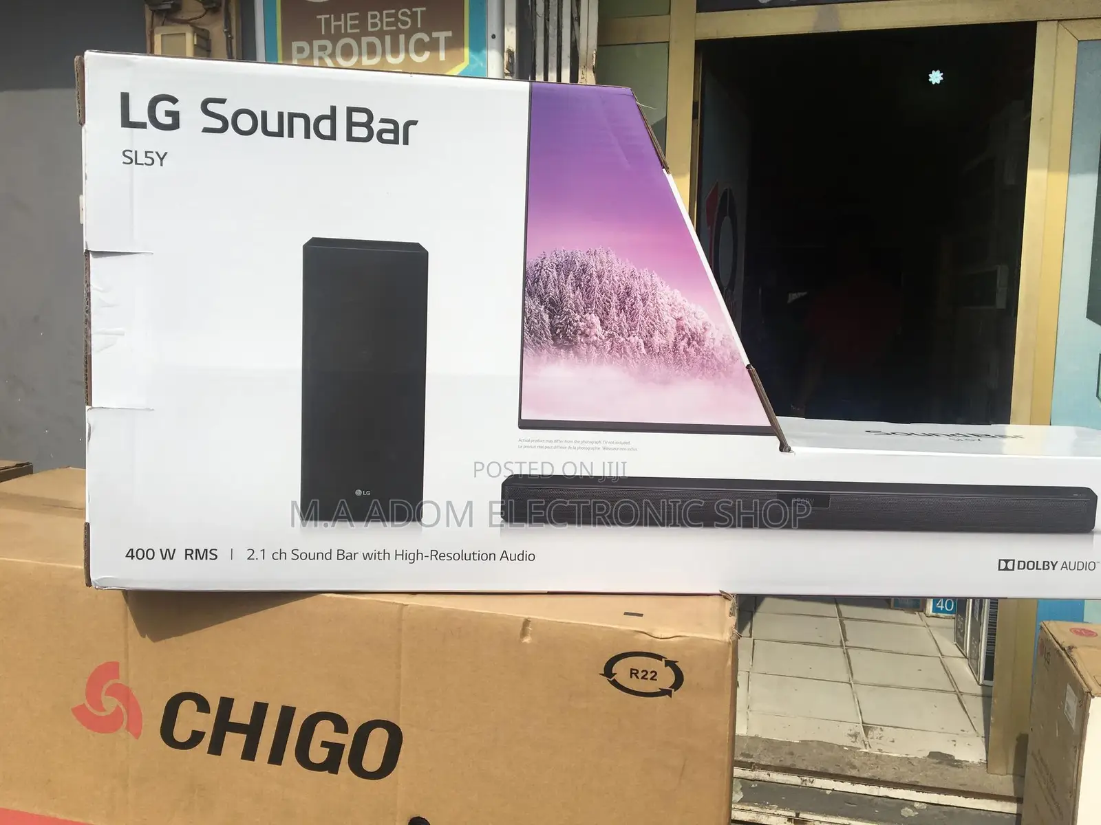 LG SL5Y 2.1 Channel 400W Sound Bar W/ DTS Virtual