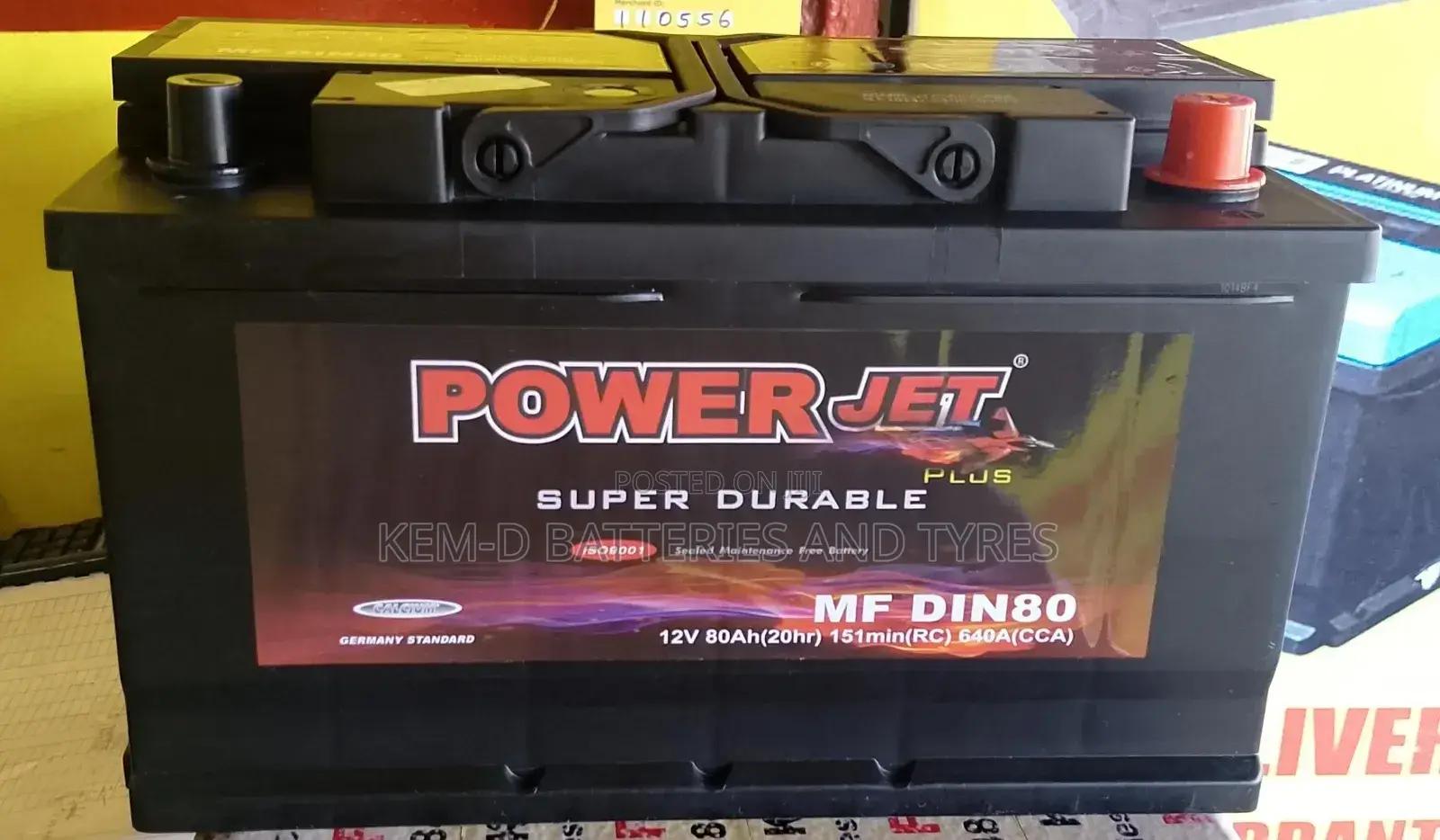 17 Plates Battery For Mercedes Benz - Free Delivery