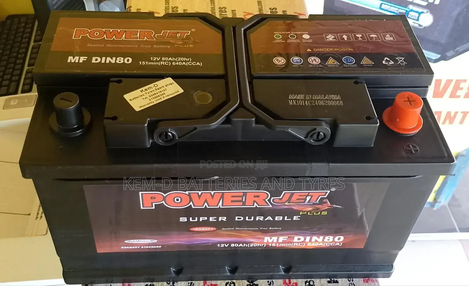 17 Plates Battery For Mercedes Benz - Free Delivery